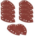 Jeu de 10 feuilles de pon�age de grains diff�rents, adapt� � l'outil multifonction sans fil aldi ferrex ...