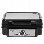 Gaufrier adler ad 3083 noir argent 1800 w - marque : adler - ean : 5905575904973