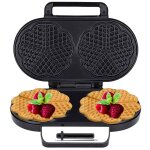 Gaufrier anti - goutte 1200 w, contrôle de la température, machine à sandwich, facile à nettoyer, antiadhésif, ... Gaufrier anti - goutte 1200 w, contrôle de la température, machine à sandwich, facile à nettoyer, antiadhésif, ...