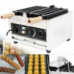 Gaufrier commercial bubble 1500 w en acier inoxydable anti - adhsif machine  gaufres machine  gaufres ...