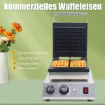 Gaufrier �lectrique 2000w gaufrier professionnel - appareil � gaufres pour 2 gaufres - rev�tement antiadh�sif ...