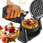 Gaufrier rotatif kalorik pour 4 gaufres, cuivre, 1 000 w, wm 1050 co Gaufrier rotatif kalorik pour 4 gaufres, cuivre, 1 000 w, wm 1050 co