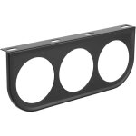 Gauge holder 52mm / 2in 3 - hole triple instrument panel shell gauge mounting bracket car dashboard meter ...