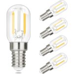Gbly - ampoules led e14 blanc chaud - lot de 4 lampes vintage t22 led 2w, douille rétro edison, 2700k ... Gbly - ampoules led e14 blanc chaud - lot de 4 lampes vintage t22 led 2w, douille rétro edison, 2700k ...