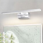 Lampe miroir led, lampe armoire, applique salle de bain, lumi�re blanche neutre 4000 kelvin, 8w, �tanche ...