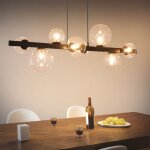 Lustre gbly lampe suspendue salon 8 ampoules - lampe de cuisine suspendue g9 lampe suspendue lampe de ...