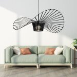 Lustre suspension , lampe suspendue cr�ative en forme de chapeau, r�tro led salon lustre for int�rieur ...
