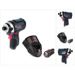 Gdr 12v - 105 visseuse  chocs sans fil 1 / 4' 105nm + 1x batterie 2, 0ah + chargeur rapide - bosch