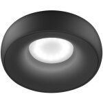 G. e. a. luce - gea led gfa1171 gu10 led ip20 spot encastrable noir plafonnier rond en aluminium G. e. a. luce - gea led gfa1171 gu10 led ip20 spot encastrable noir plafonnier rond en aluminium