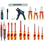 Gedore - 1953710 - coffret d'outils lectriques 18 pices , 1091