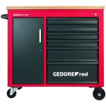 Gedore - red 3301818 - servante porte - outils mechanic plus + 6 tiroirs 988x431x935 mm , r20400006