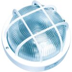 Hublot rond blanc 60w - e27 - hublot ovale � ampoule - ext�rieur - �tanche et r�siste � l'humidit�.
