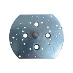 Plaque d'adaptation refouillement réduit téton 12 mm - accessoire de volet roulant Plaque d'adaptation refouillement réduit téton 12 mm - accessoire de volet roulant
