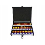 Dom lot de 35 embouts de fraisage pour fraiseuse - d�fonceuse