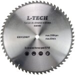 Geko - lame de scie circulaire tct pour bois �600x32 60 dents