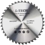 Geko lame de scie professionnelle 500 mm 40 dents argent