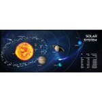 Gembird - mp - solarsystem - xl - 01 tapis de souris de jeu, extra large, 'cosmos' 350 x 900 mm