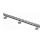 Genius - crmaillre en acier galvanis ja146 30x12 mod. 4 1 mtre pour portail faac