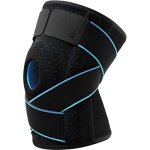 Genouill�re ajustable - orthop�dique et respirante - soutient les ligaments crois�s et le m�nisque