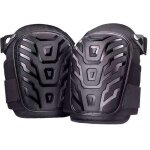 Genouill�res professionnelles, rembourrage en mousse ultra r�sistante, coussin en gel confortable, clips ...