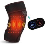 Genouill�re rotulienne, genouill�re coussin chauffant avec fonction de vibration, orth�se de maintien ...