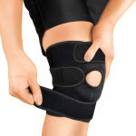 Genouill�re rotulienne et ligamentaire, attelle genou sport, arthrose, orth�se m�dicale ajustable en ...
