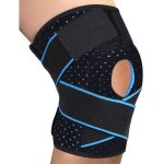 Genouill�re rotulienne r�glable, genouill�re sport avec stabilisateurs coussinets en gel, genouill�re ...