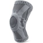 Genouill�re de sport, genouill�re comprim�e avec coussinets rotulien et stabilisateurs lat�raux, attelle ...