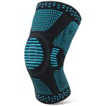 Genouill�re de sport, genouill�re comprim�e avec coussinets rotulien et stabilisateurs lat�raux, attelle ...