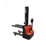 Chariot gerbeur lectrique compact avec leve initiale et batterie lithium 1, 2t - conduite sans caces ...