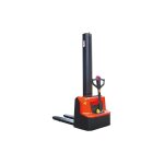 Chariot gerbeur �lectrique compact - capacit� 1, 2t - el�vation max 1514mm - batterie lithium sans entretien ...