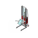 Retourneur de bidon semi lectrique - hauteur max 1350mm - ft, jerrican et bidon de 20  30l - charge ...