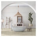 Gerflor - dalle de sol pvc clipsable sous couche int�gr�e effet pierre sandy stone 2. 04 m�