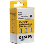 Gesipa - crou � river polygrip� tige de rivet d. x l. 7 x 13, 5 mm m5 alu 50 pi�ces