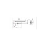Corps seul pour ferme - porte ts 5000 - geze bronze 250 bronze ts 5000