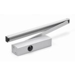 Geze - ferme - porte ts wood - force 3 fixe - crmaillre elliptique - argent - 118431