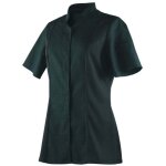Veste de cuisine femme respirante col �ponge manches courtes robur abella noir m
