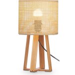Lampe de nuit boho naturel, 36 cm