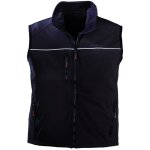 Gilet chaud de travail sans manche gilet yang reflect - noir l - 48 / 50