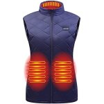 Gilet chauffant femme, usb vêtement gilet chaud rechargeable chauffé réglables chauffage manteau chauffant ... Gilet chauffant femme, usb vêtement gilet chaud rechargeable chauffé réglables chauffage manteau chauffant ...