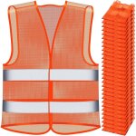 Gilet haute visibilit 30 picesgilet de scurit rflchissantgilet en maille haute visibilittaille ...