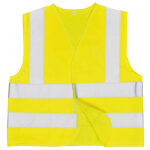 Gilet hi - vis enfants 4 bandes jaune s