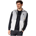 Gilet en polaire sherpa stier s gris clair