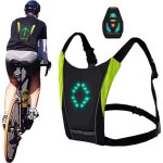 Gilet r�fl�chissant avec voyant de signalisation clignotant � led, gilet de clignotant � led veste de ...