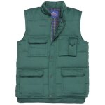 Gilet sans manches bodywarmer portwest shetland vert bouteille s