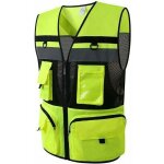 Gilet de s�curit� r�fl�chissant � plusieurs poches gilet de s�curit� r�fl�chissant pour entrepreneur, ...