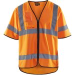 Gilet de travail haute visibilit 3023 - orange fluo xs / s