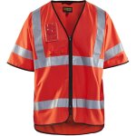 Gilet de travail haute visibilit� 3023 - rouge fluo 4xl / 5xl