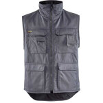 Gilet de travail sans manches hiver 3801 - gris clair l
