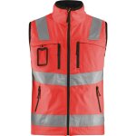 Gilet de travail softshell haute visibilité 3049 - rouge fluo xs Gilet de travail softshell haute visibilité 3049 - rouge fluo xs